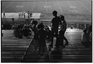 Untitled, from Friday Night Football Series, 2009, gelatin silver print, 11 " x 14"