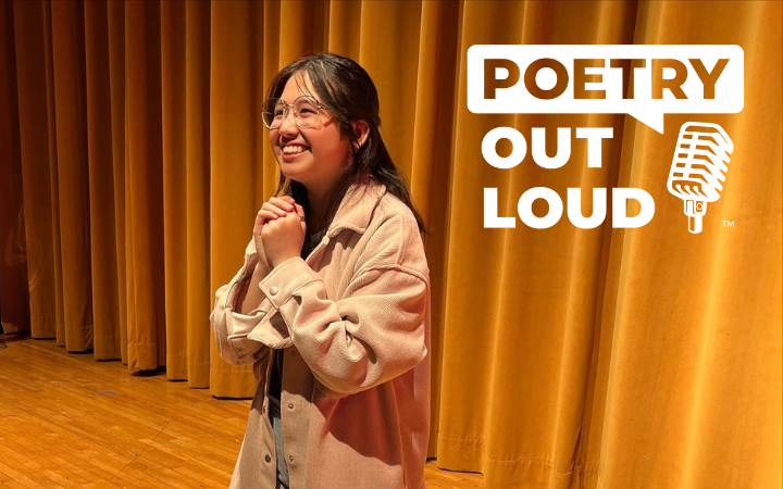 Poetry Out Loud encourages students to learn about great poetry through memorization and recitation.