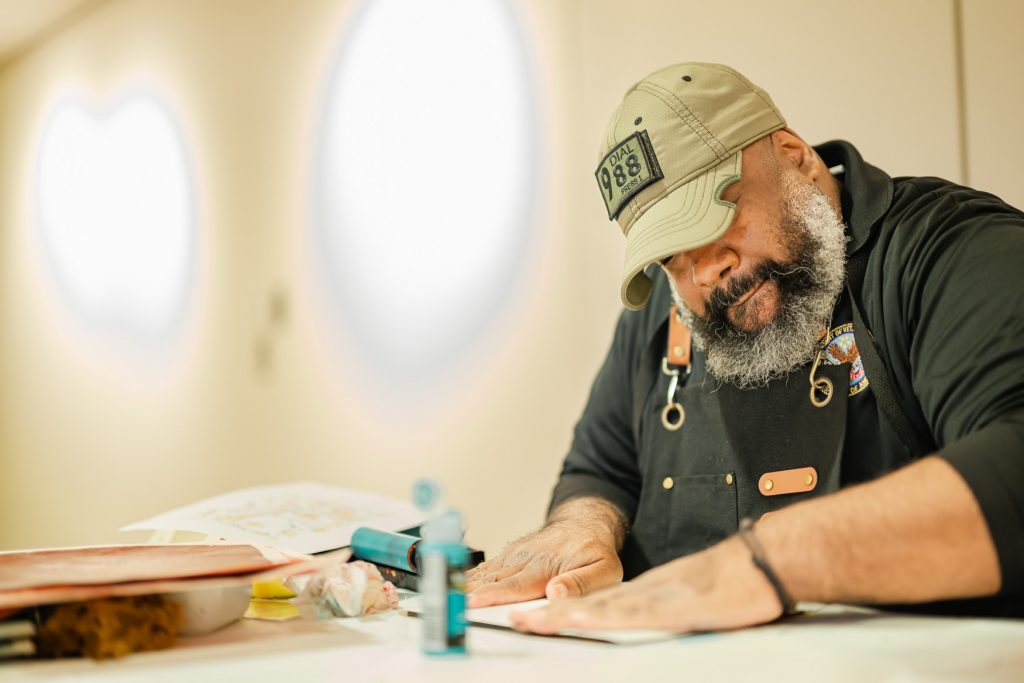 CreatiVeterans Art Class