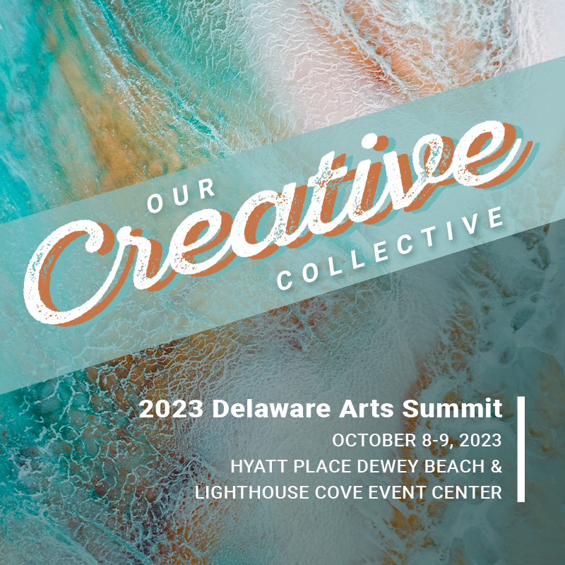 Our Creative Collective on top of a ocean looking paint treatment